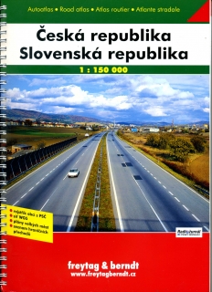 Česká, slovenská republika - autoatlas