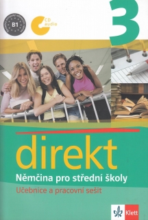 Direkt 3 - Němčina pro střední školy - Učebnice a pracovní sešit + CD