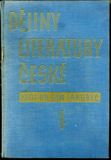 Dějiny literatury české - I.