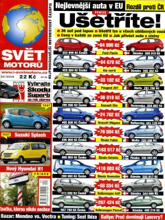 Svět motorů 2008 - 3 časopisy