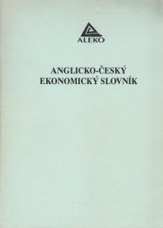 Anglicko - český ekonomický slovník