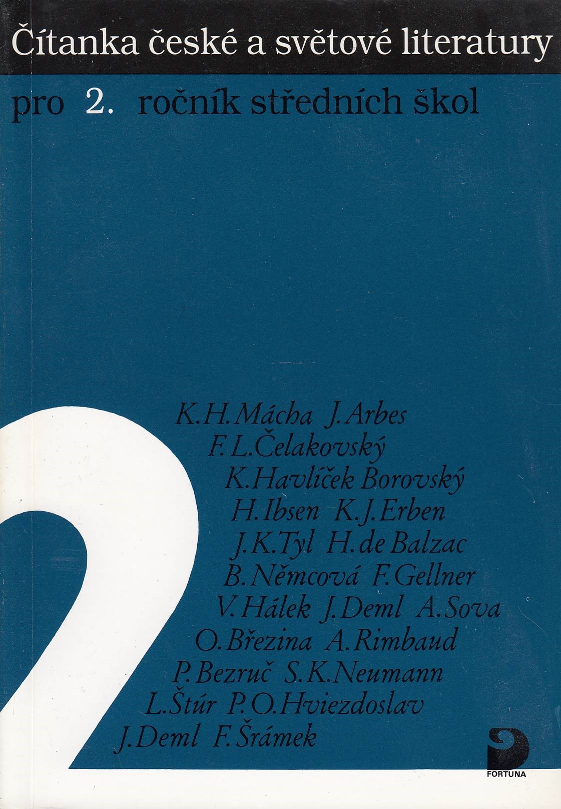 Čítanka české a světové literatury pro 2. ročník středních škol