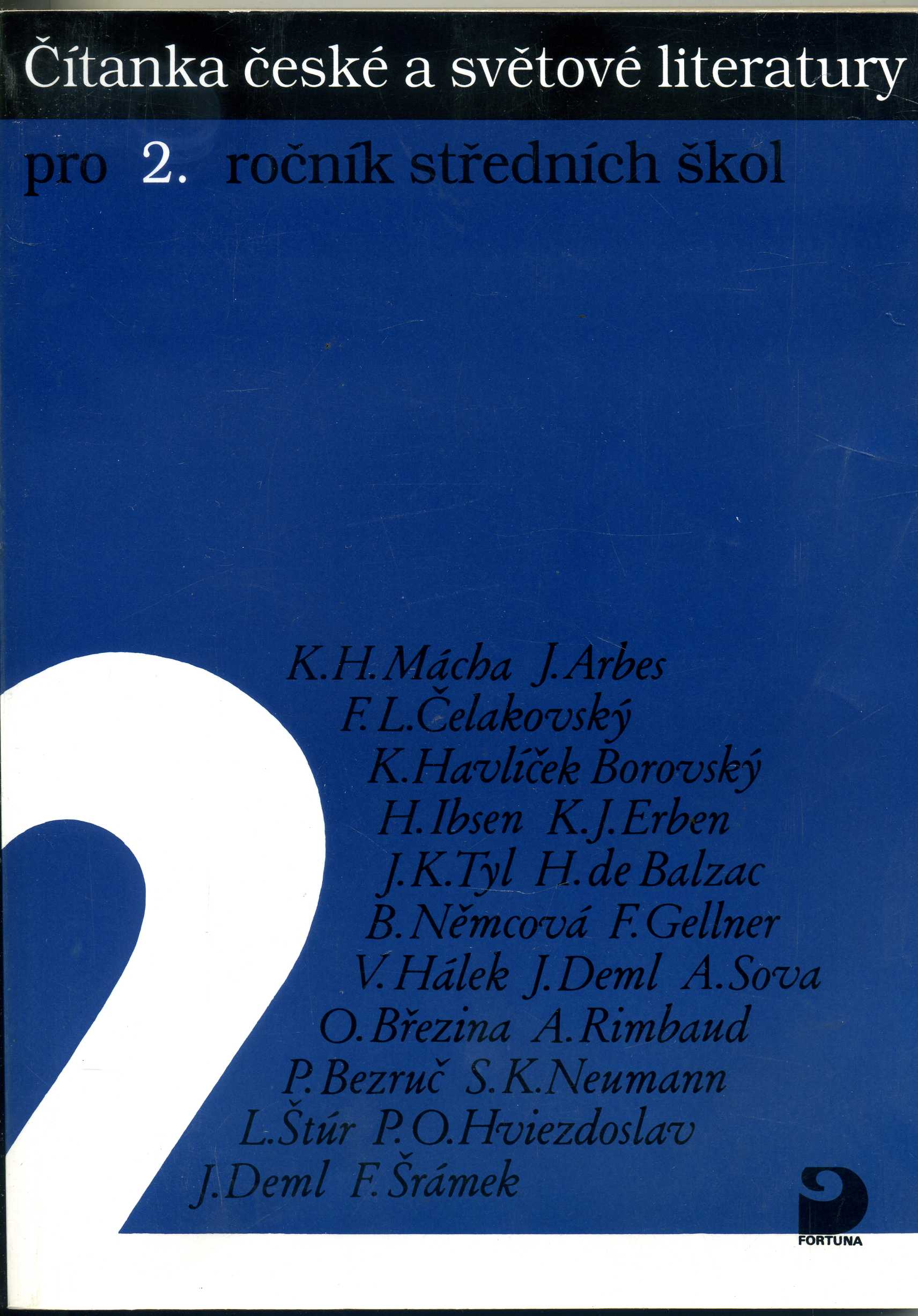 Čítanka české a světové literatury pro 2. ročník středních škol