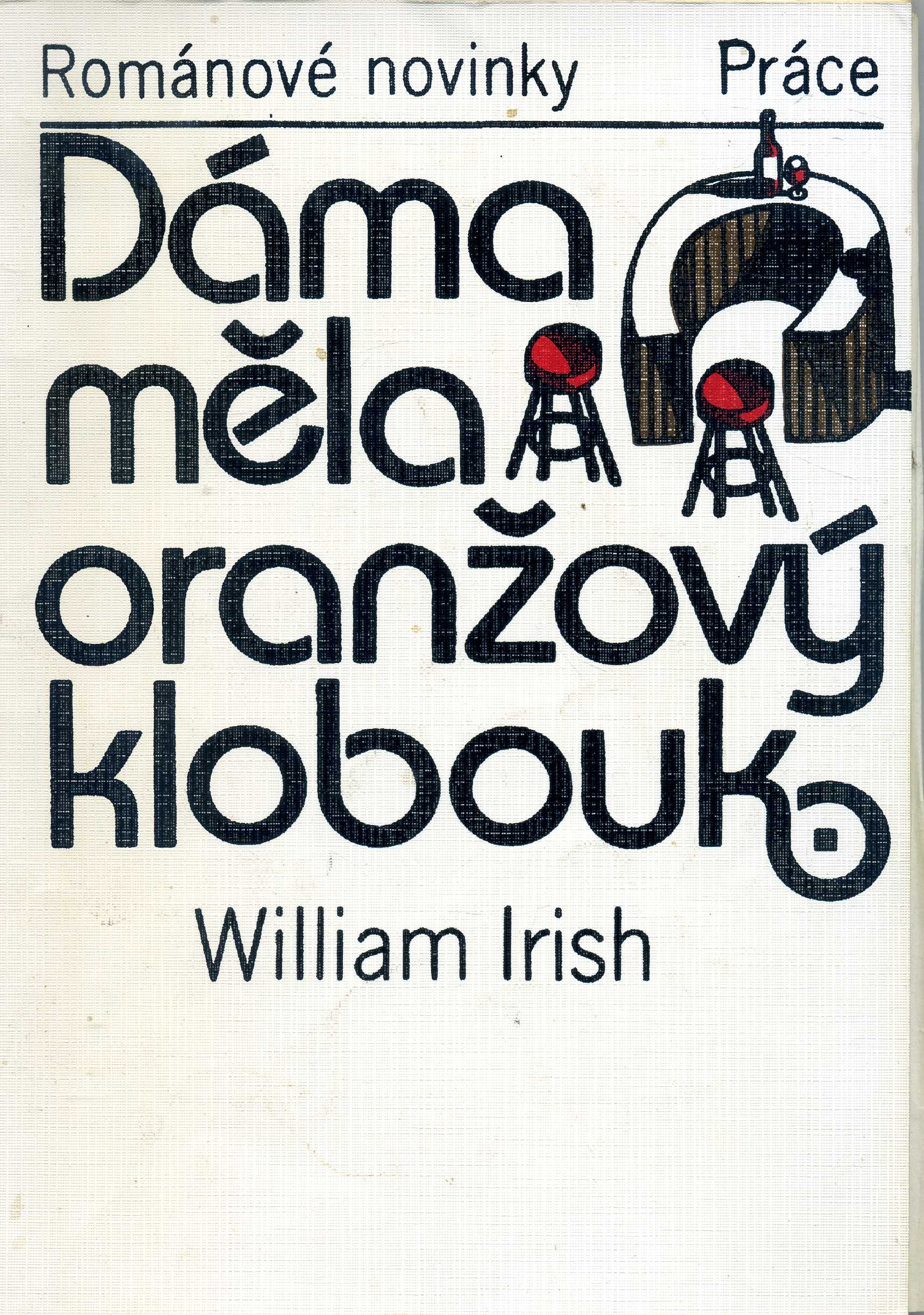 Dáma měla oranžový klobouk