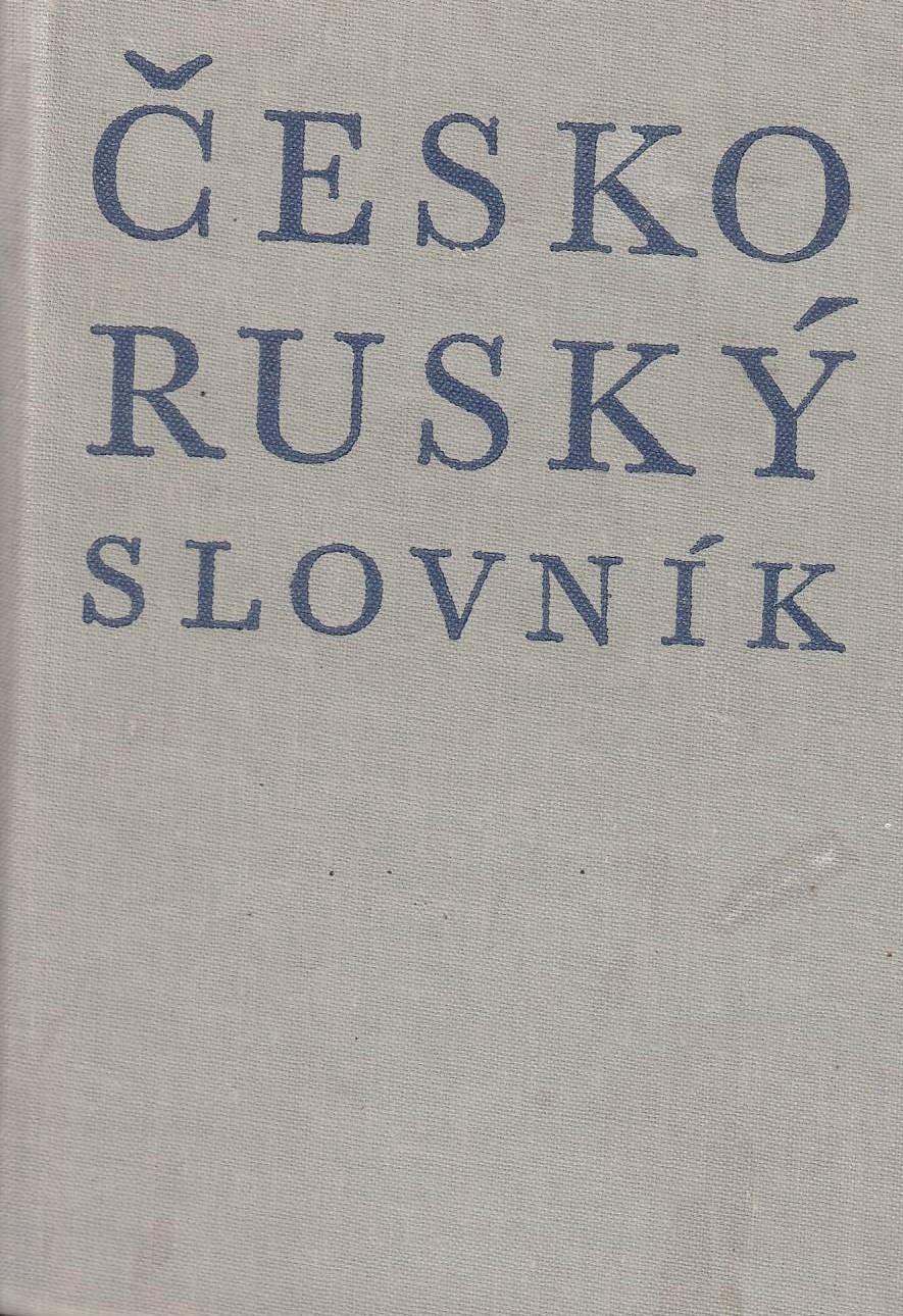 Česko ruský slovník