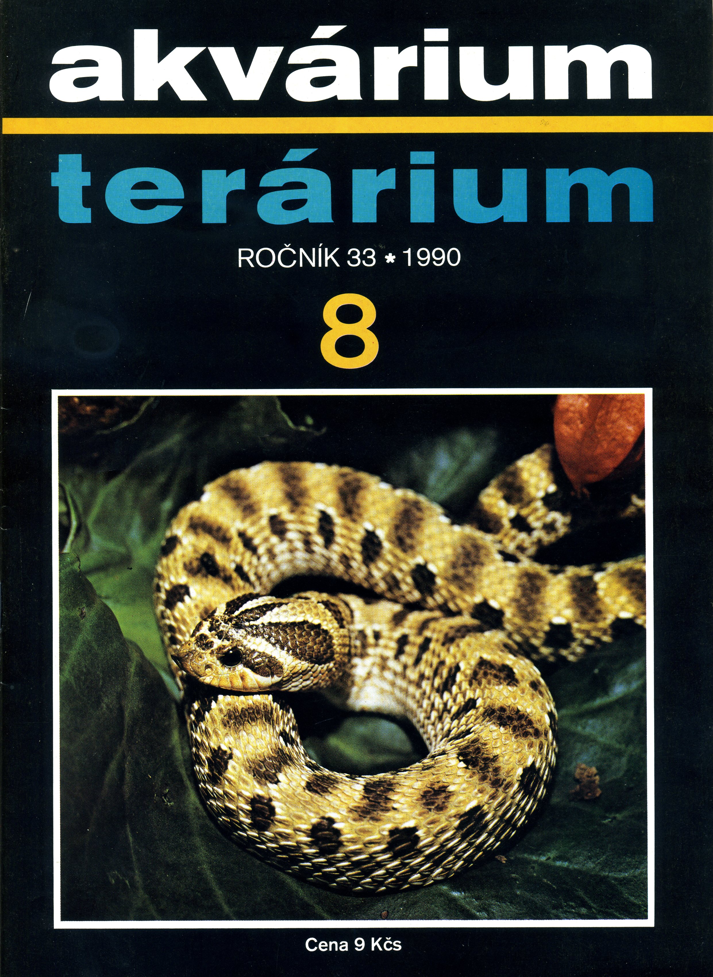 Akvárium terárium 8/1990