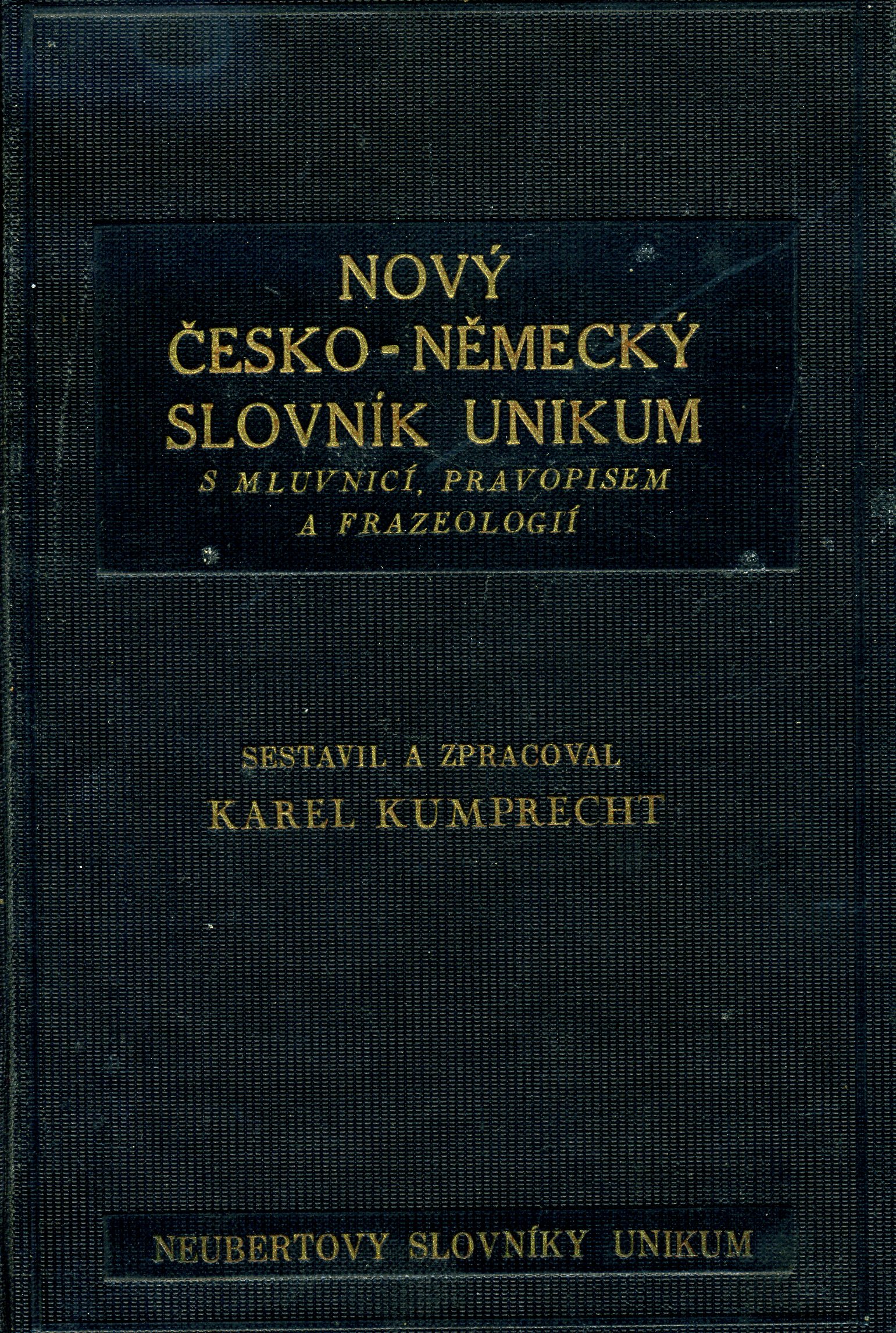 Nový Česko - Německý slovník unikum