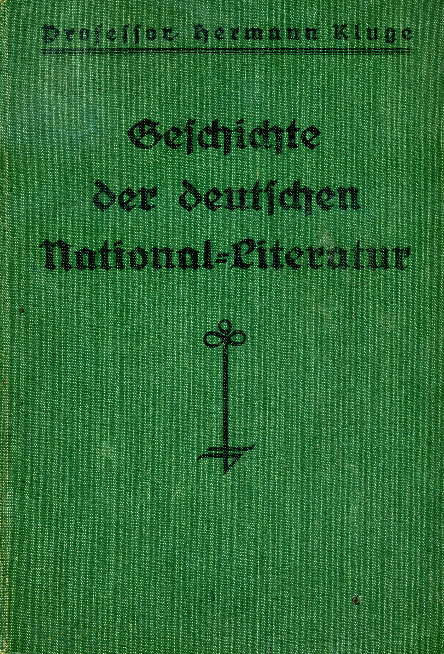 Befchichte der deutfchen - National - Literatur