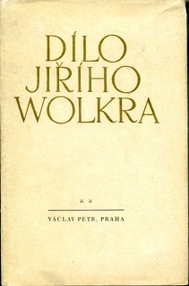 Dílo Jiřího Wolkra - I.