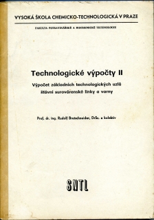 Technologické výpočty - II.