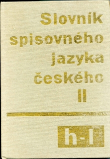 Slovník spisovného jazyka českého - II. H - L