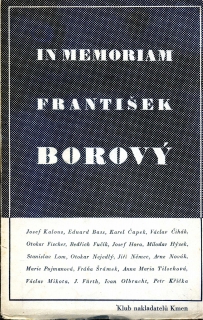 In memoriam František Borový