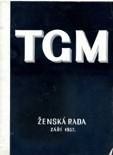 TGM - ženská rada září 1937