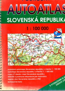 Podrobný autoatlas - slovenská republika