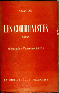Les communistes Septembre-Novembre 1939/ -ve francouzském jazyce