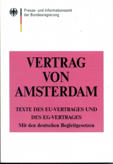 Vertrag von Amsterdam - v německém jazyce