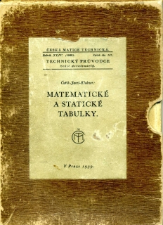 Matematické a statické tabulky - II.