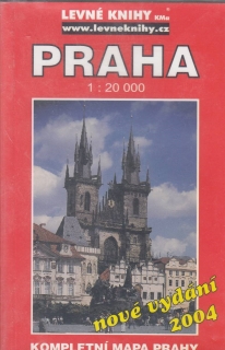 Praha - kompletní mapa Prahy