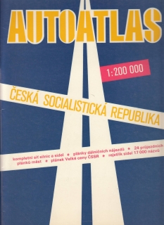 Autoatlas 1 : 200 000 - Česká socialistická republika