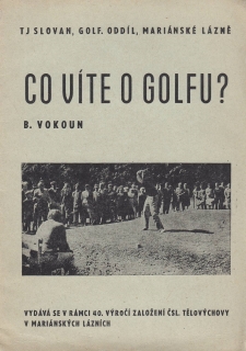 Co víte o golfu?