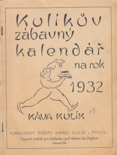 Kulíkův zábavný kalendář na rok 1932
