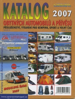 Katalog obytných automobilů a přívěsů 2007